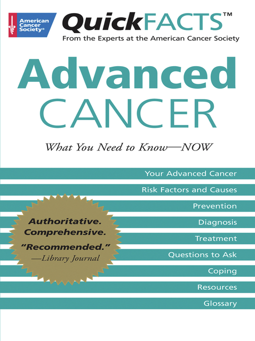 Title details for QuickFACTS Advanced Cancer by American Cancer Society - Available